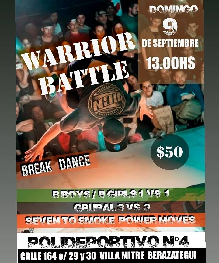 Warrior Battle 2018 poster