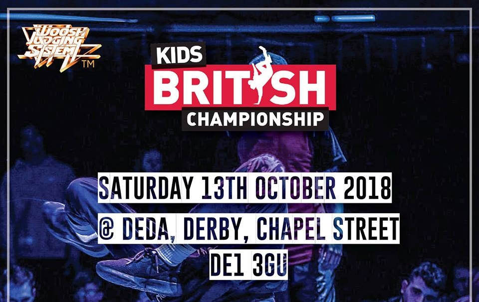 Kids British Chamionship 2018 poster