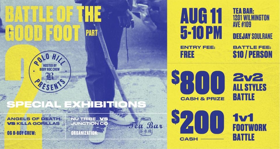 Battle Of The Good Foot 2018 poster