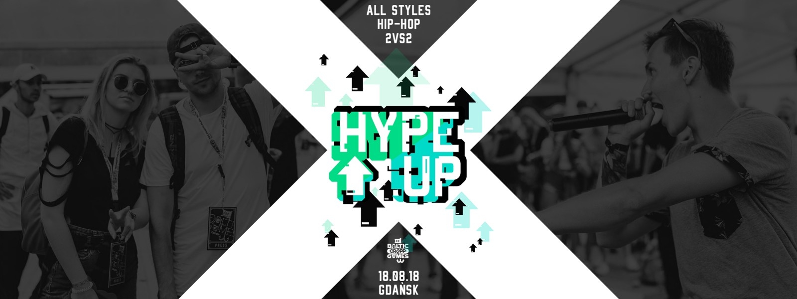 Hype Up 6 na Baltic Games 2018 poster