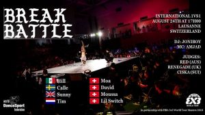 International Breaking Battle Lausanne 2018