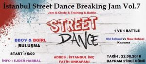 Istanbul Street Dance Breaking Jam 2018