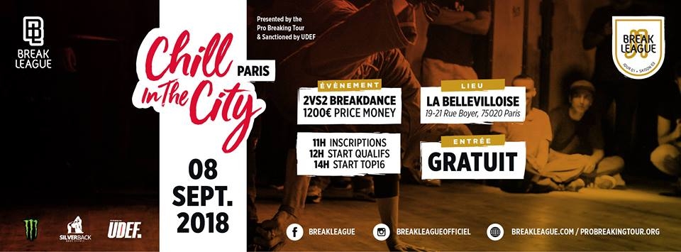 Chill in the City X Breakleague Saison 3 poster