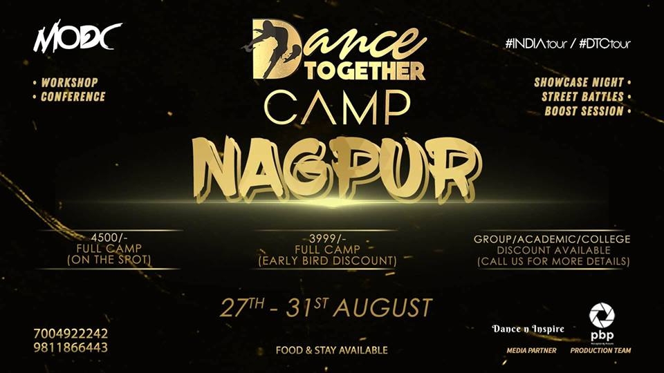 Dance Together Camp 2018 poster