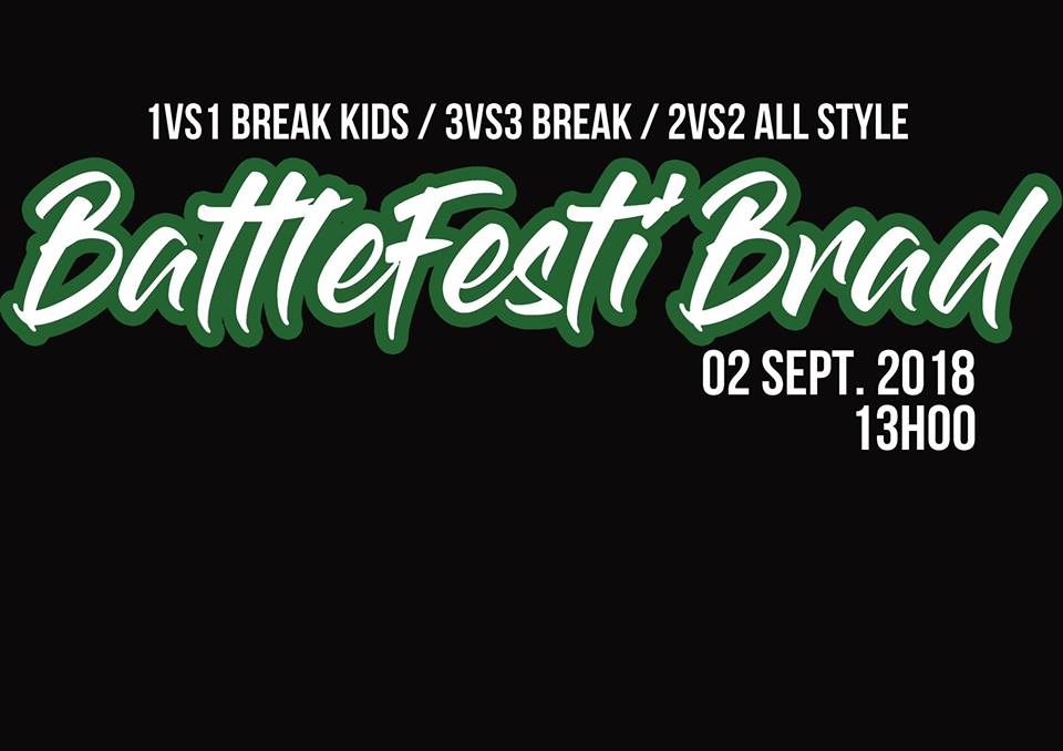 Battle Festi'Brad 2018 poster