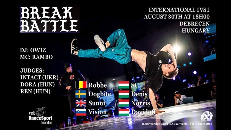 International 1vs1 Breaking Battle 2018 poster