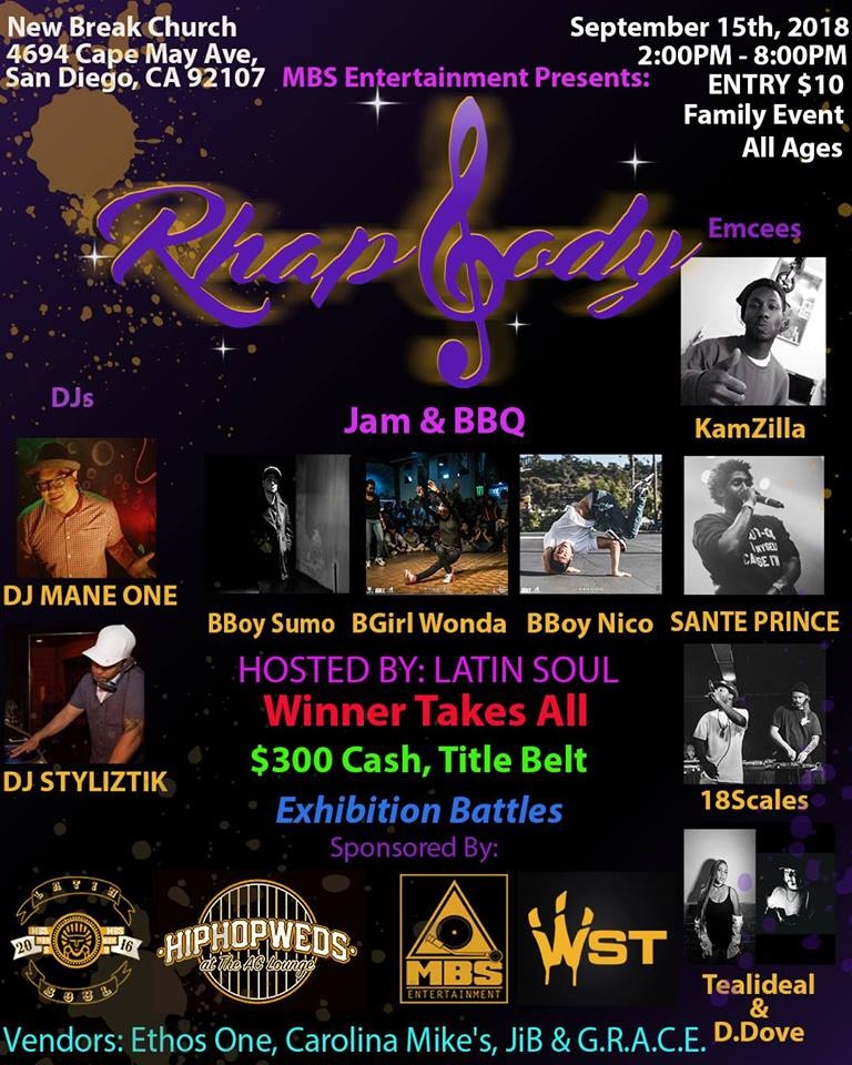 Rhapsody 2018 poster