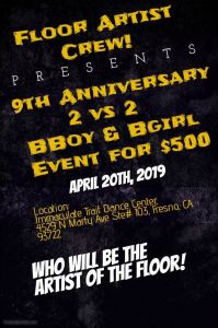 Floor Artist Crew 9th Year Anniversary 2019