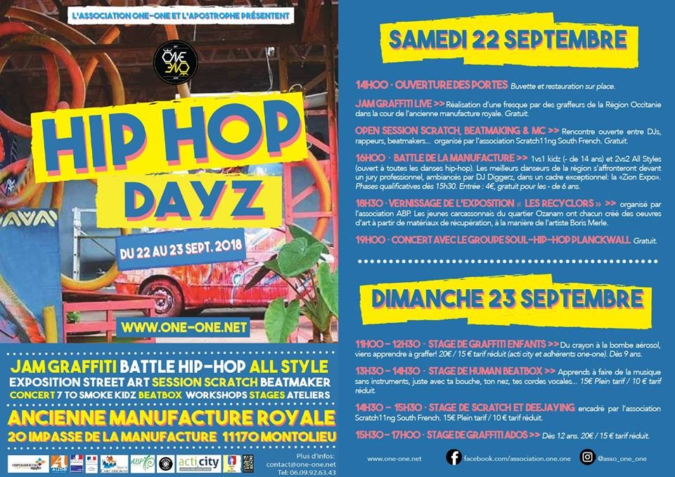 Hip-Hop Dayz 2018 poster