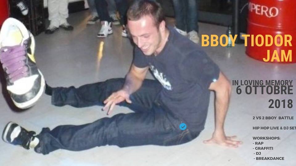 Bboy Tiodor JAM 2018 poster