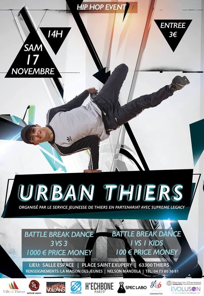 Urban Thiers 2018 poster