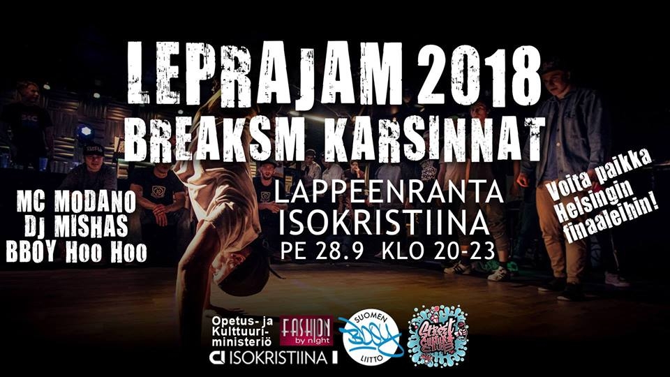 Lepra Jam 2018 poster