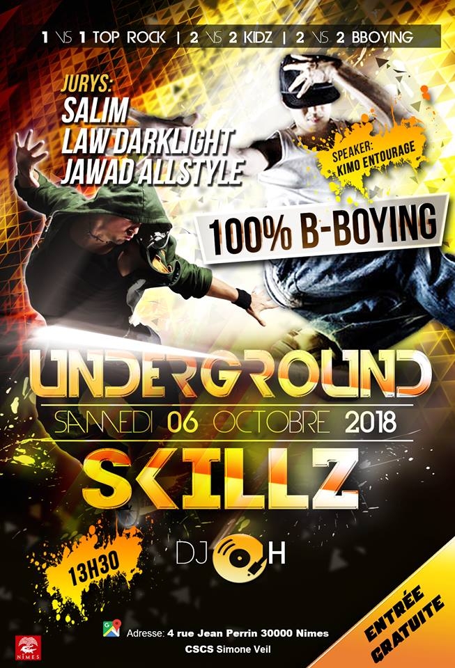 Underground Skillz Battle 2018 poster