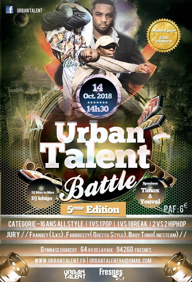 Battle URBAN Talent 5 poster