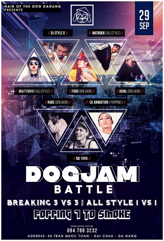 Hair Of The Dog Jam Battle 3 poster