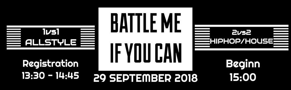 Battle Me if You can Hamburg Edition 2018 poster