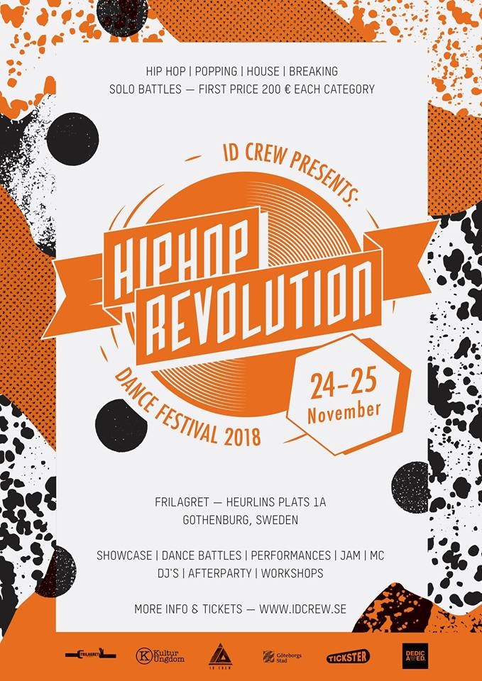Hiphop Revolution Dance Festival 2018 poster