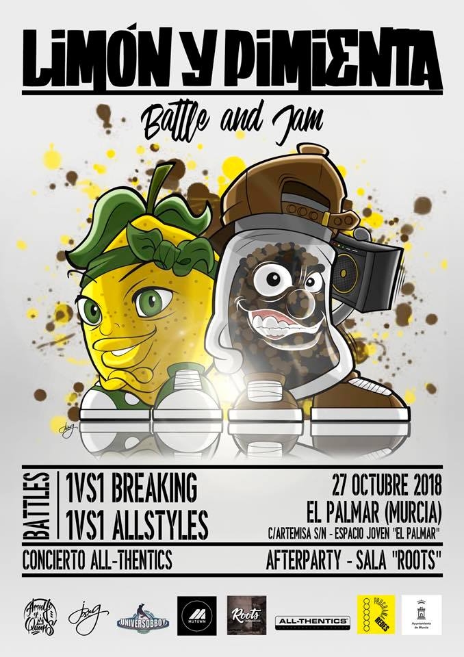 Limon Y Pimienta Battle & Jam 2018 poster