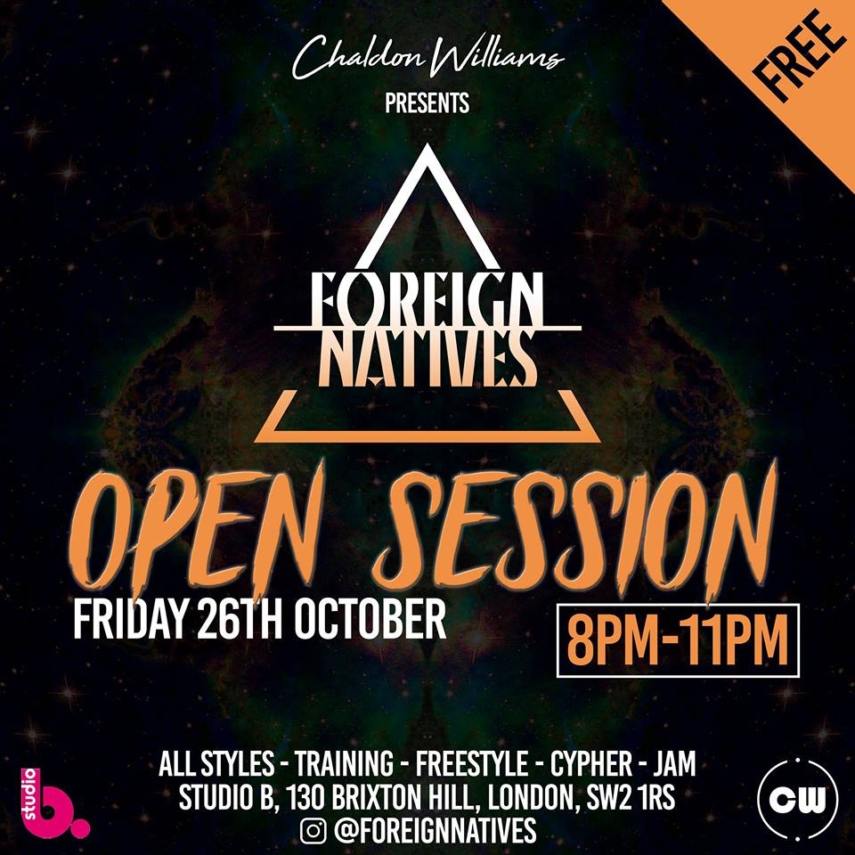 Foreign Natives: Open Session 2018 poster