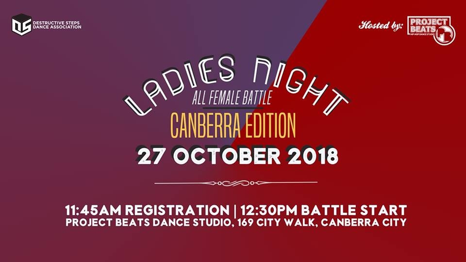 Ladies Night - Canberra Edition 2018 poster