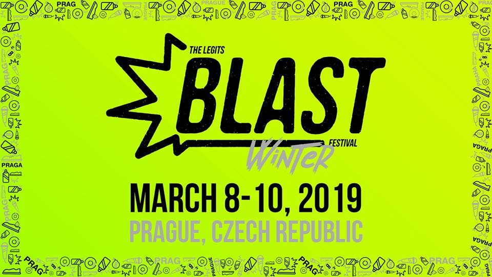 The Legits Blast 2019 Winter Festival poster