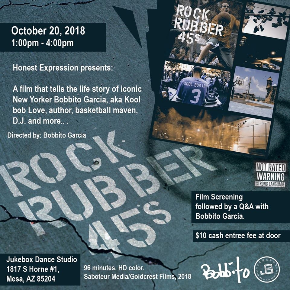 Rock Rubber 45s Mesa Film Premiere + Q&A at The Jukebox Grounds poster