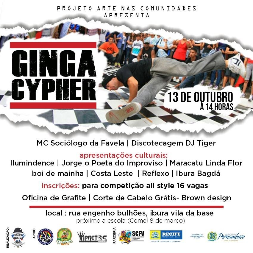 Ginga Cypher 2018 poster