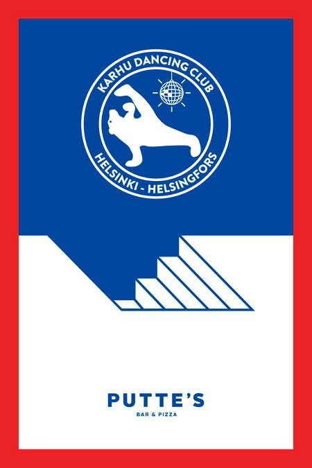 Putte's: Karhu Dancing Club 2018 poster