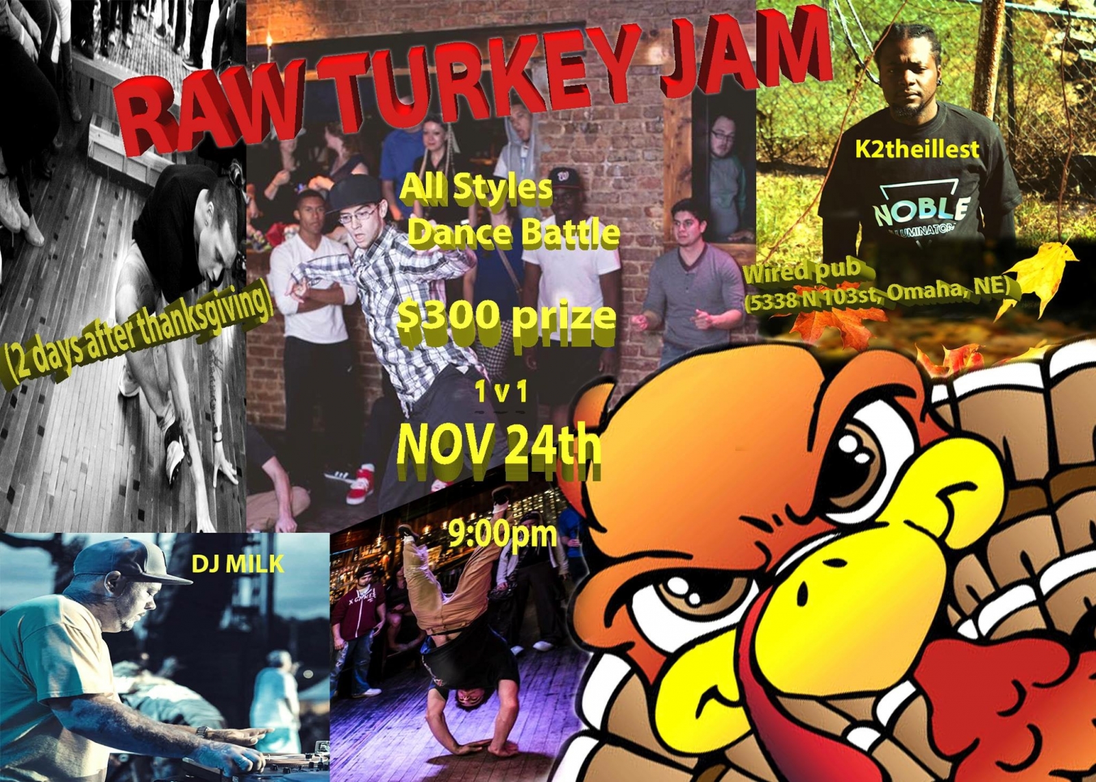 Raw Turkey Jam 2018 poster