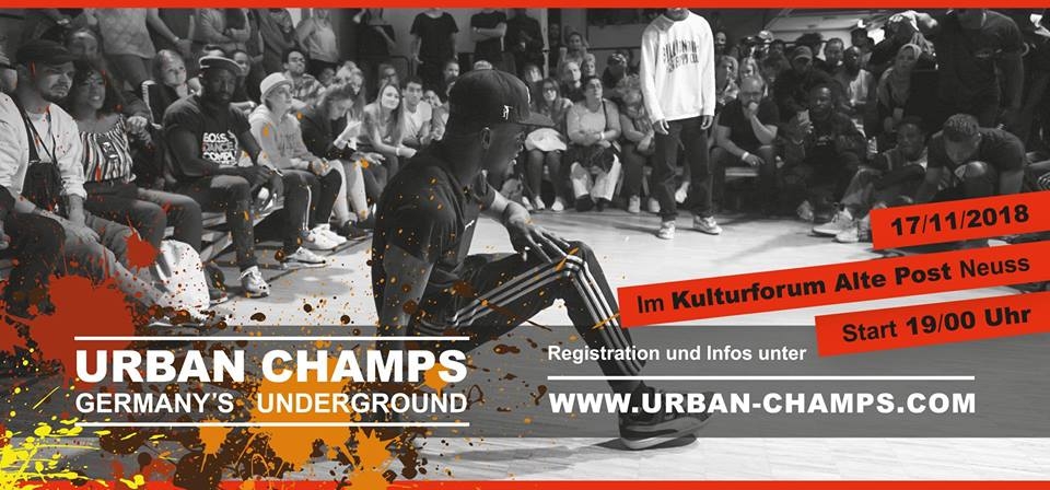 Urban Champs 2018 poster