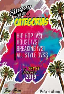 Previa Sinqay hip hop 2019