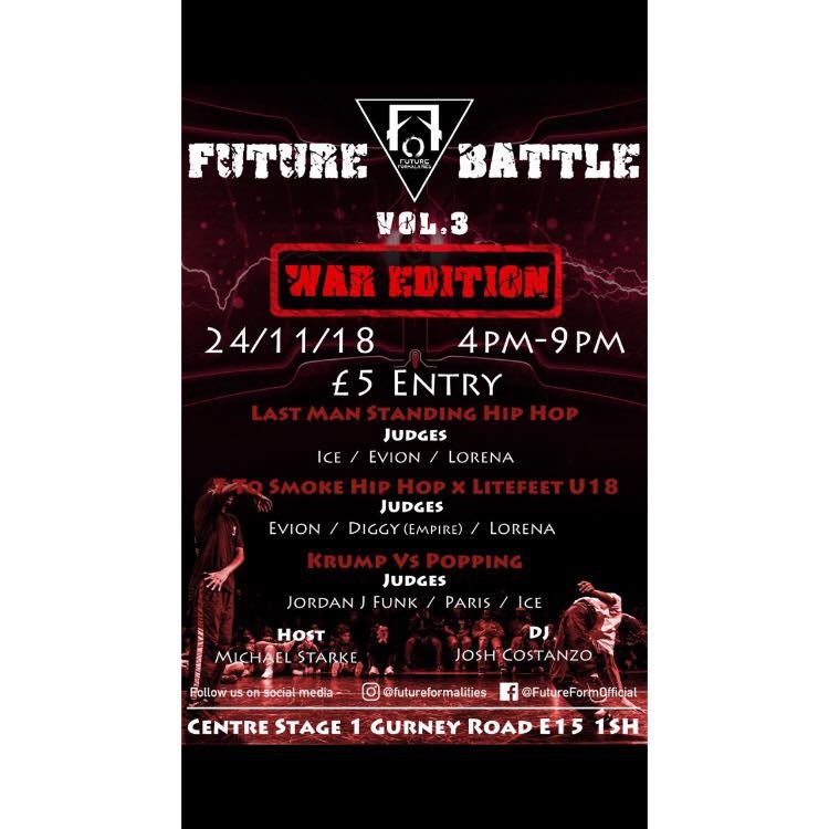 Future Battle 3 - War Edition 2018 poster