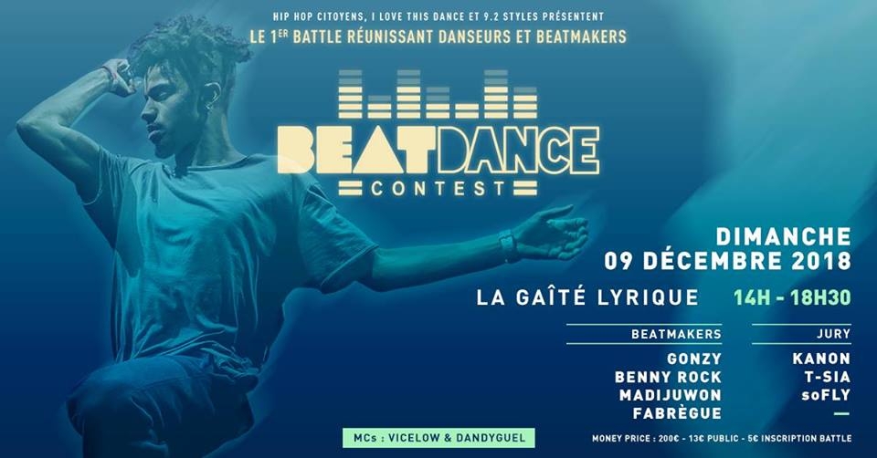 Beatdance Contest 2018 poster