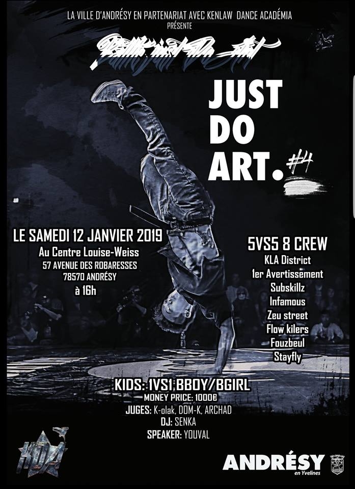Just Do Art 4 poster