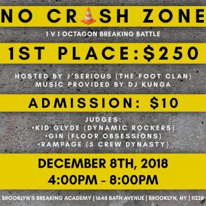No Crash Zone 2018