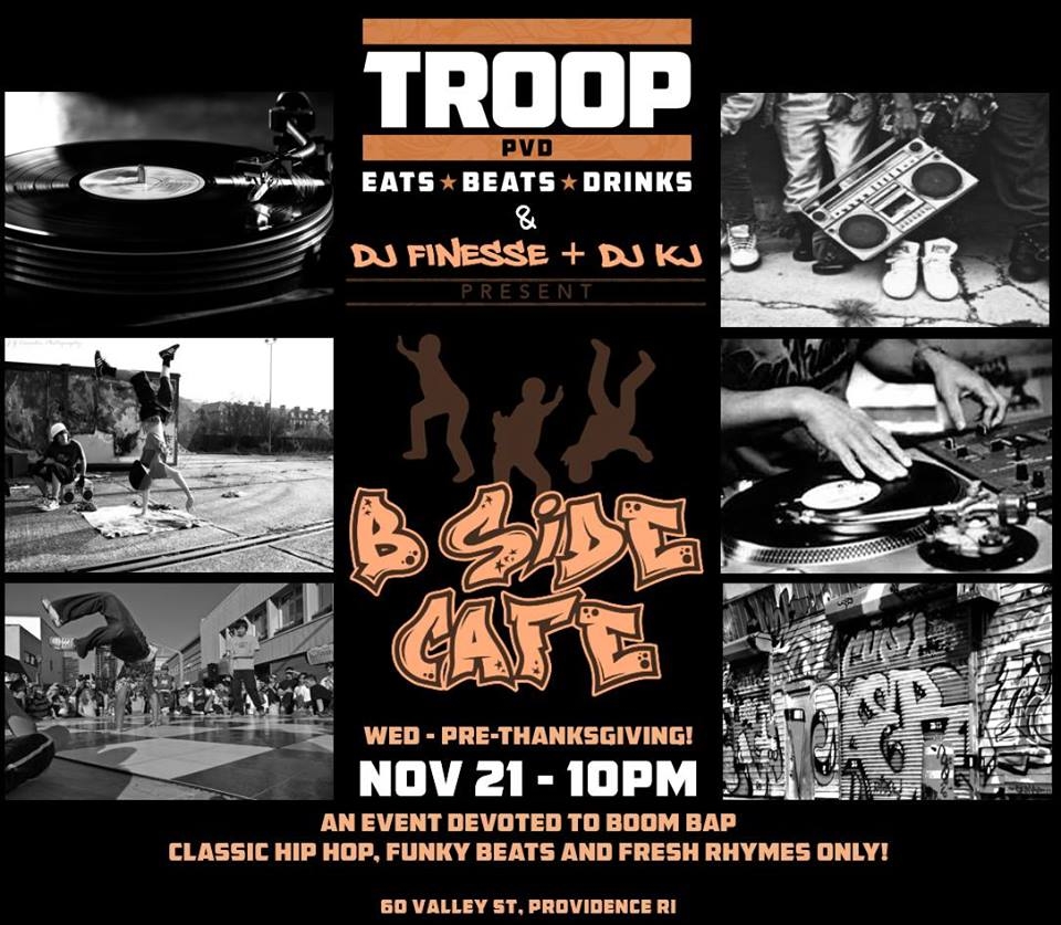 B-side Cafe w/ DJ Finesse and DJ KJ 2018 poster