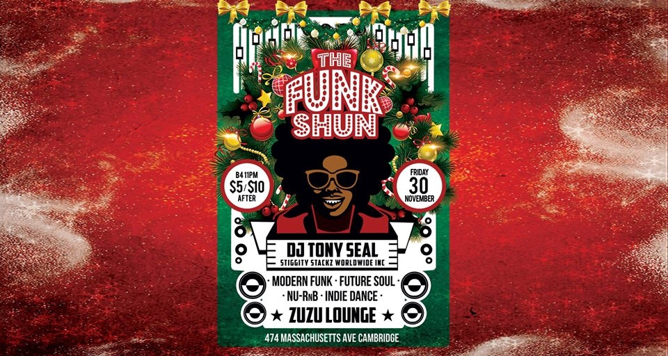 The FunkShun Boston | Future Soul & Modern Funk Night poster