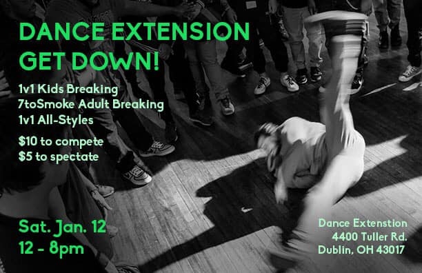 Dance Extension Get Down 2019 poster