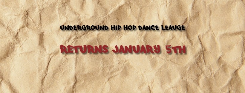 Underground Hip Hop Dance League 2019 poster