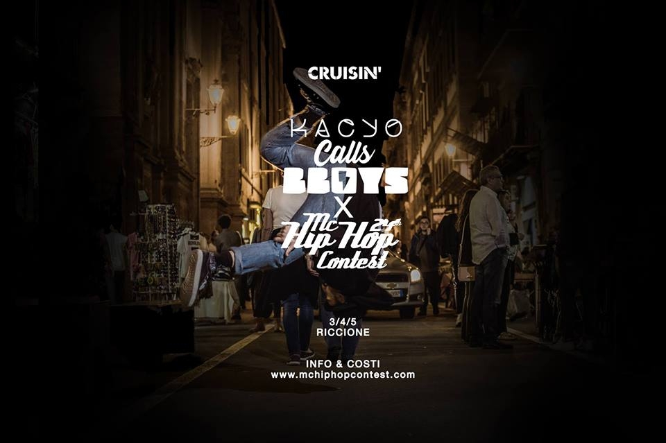 Kacyo Calls Bboy x Mc HipHop Contest 2019 poster