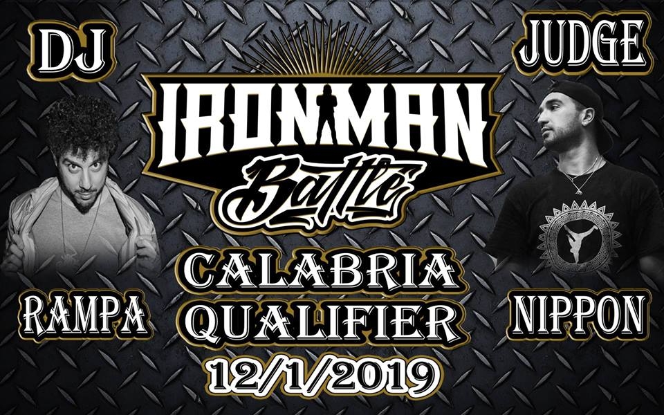 Iron Man Battle Calabria Qualifier 2018 poster