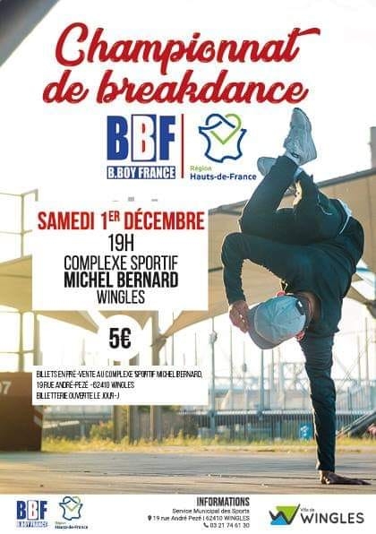 Break Dance Hauts de France 2018 poster