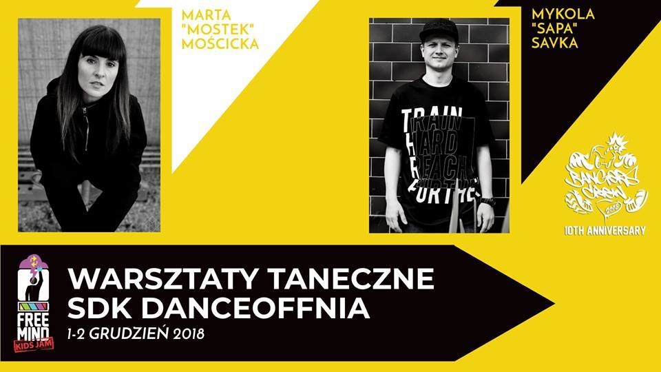 Warsztaty Mostek & Bboy Sapa w SDK DanceOFFnia poster