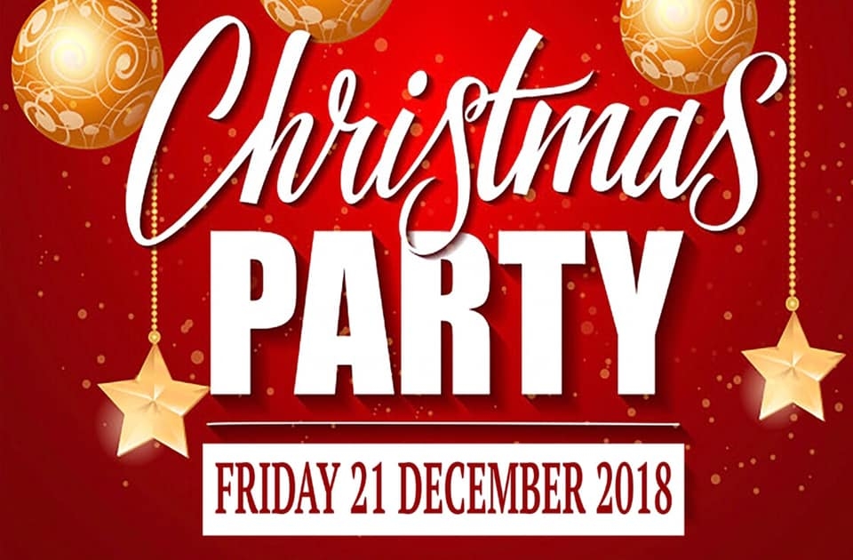 ESD Christmas Party 2018 poster
