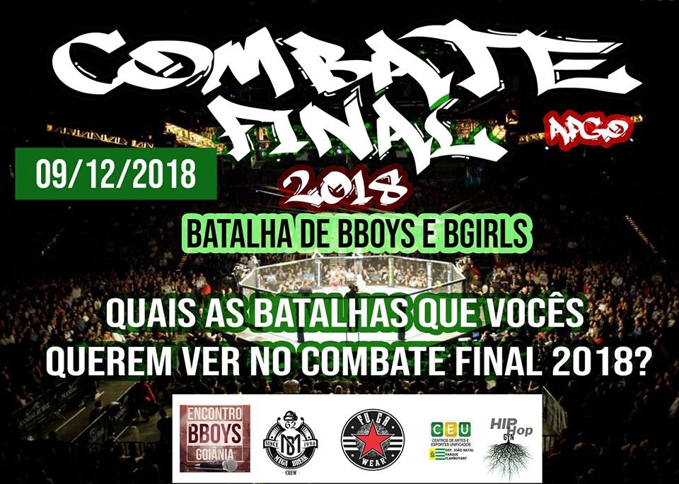 Combate FINAL 2018 poster