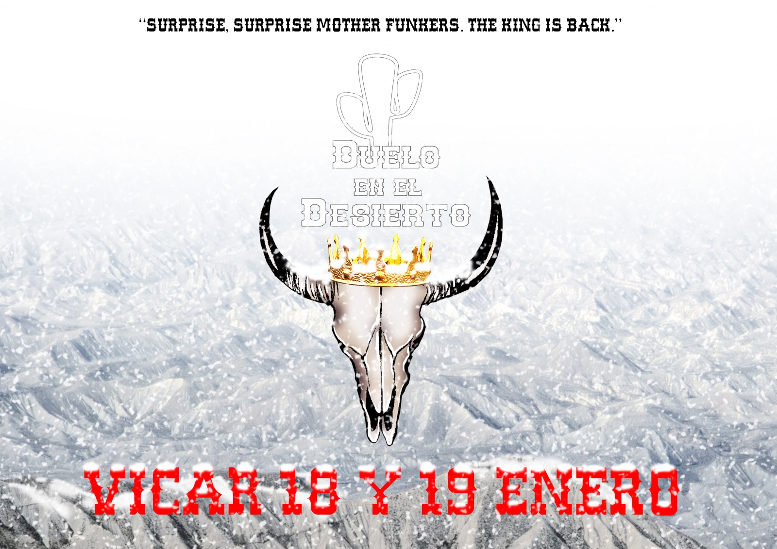 Duelo en el Desierto vol.14 poster