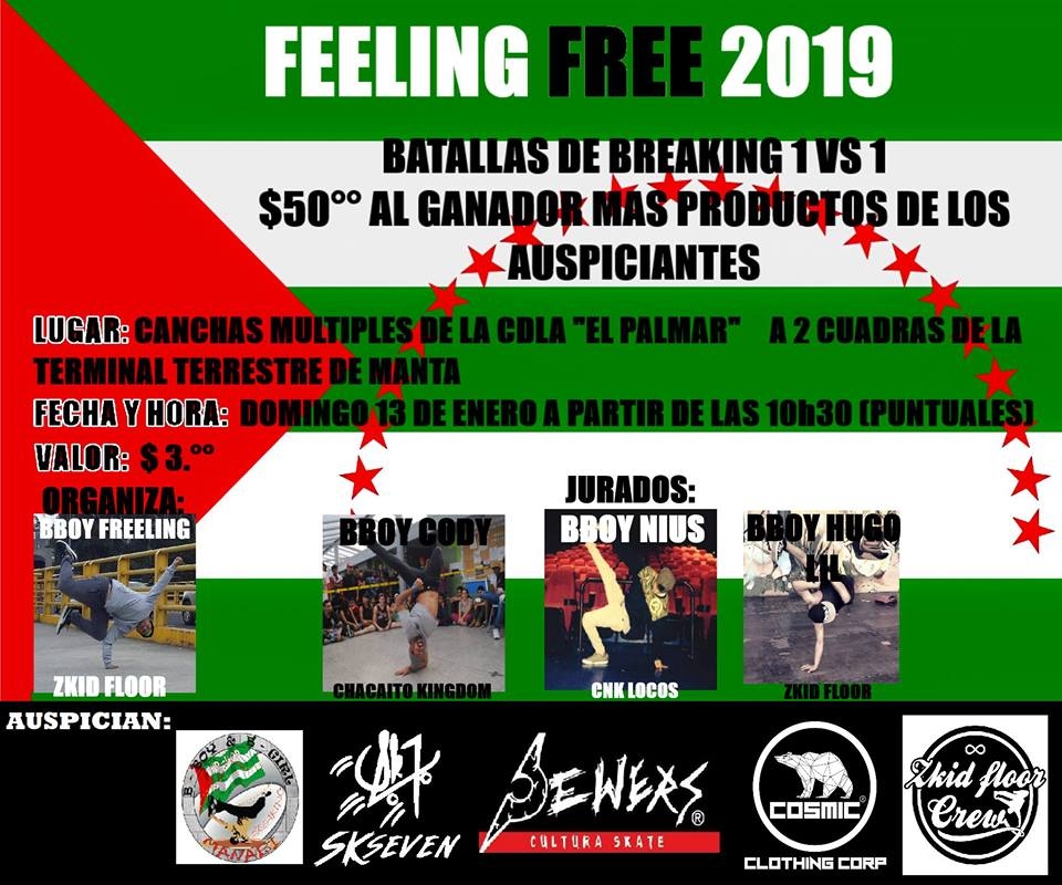 Feeling Free 2019 poster