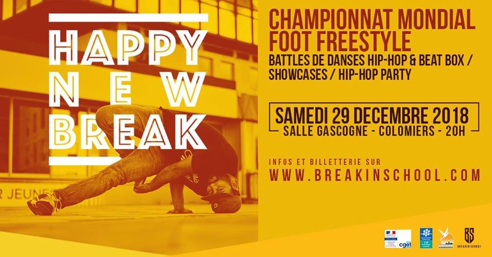 Happy New Break 2018 poster