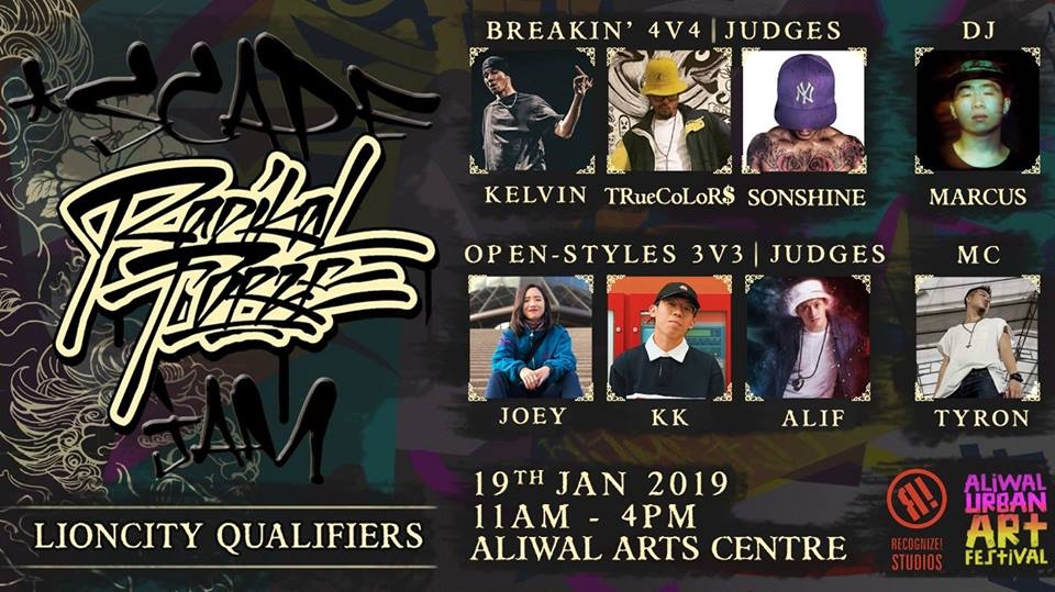 SCAPE Radikal Forze Jam 2019 poster