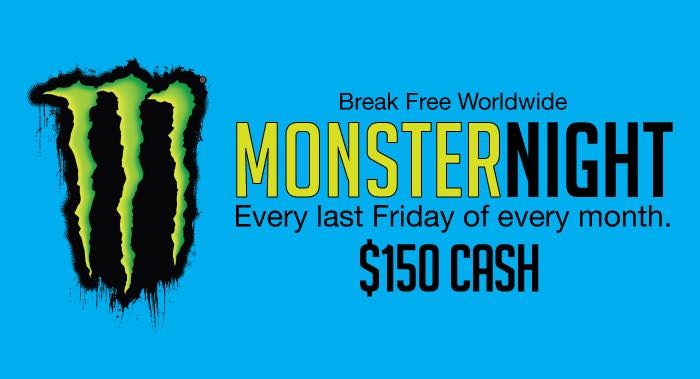Monster Night Battles 2019 M29 poster